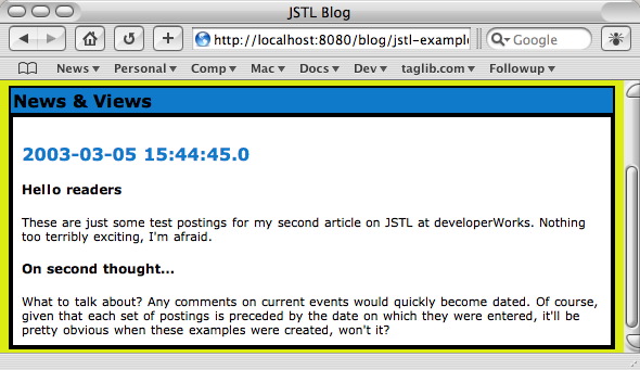 Output of Listing 8
